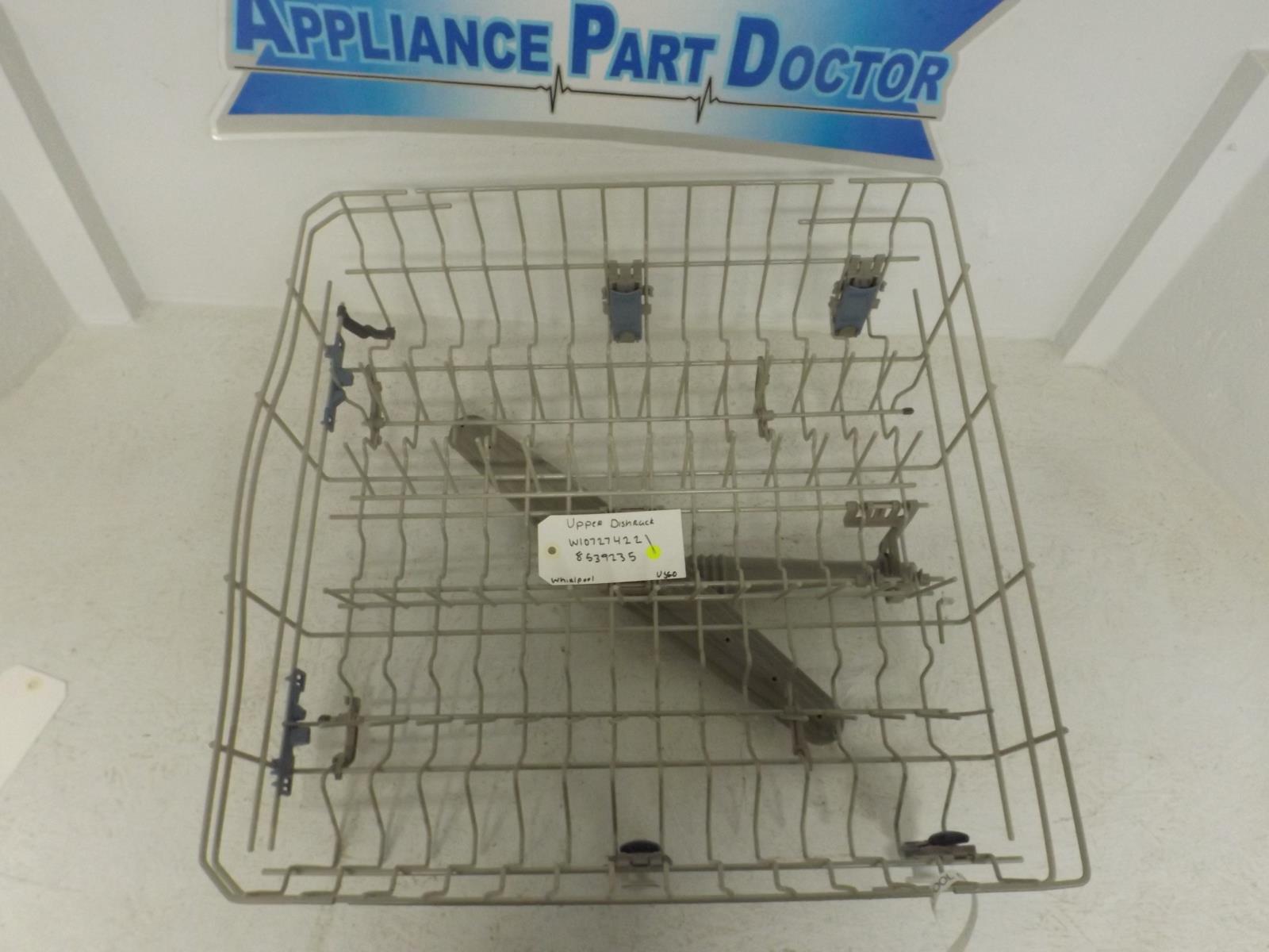 Whirlpool Dishwasher W10727422 Upper Rack Used Whirlpool Dishwasher W10727422 Upper Rack Used